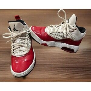 Jordan Maxin 200 White Gym Red CD6107-106 Shoes Sneakers Basketball Size 5.5